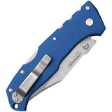 Cold Steel Pro Lite Clip Pt Lockback Blue FRN Handle Folding Blade Knife 20NSCLU