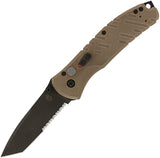 Gerber Propel Downrange A/O Plunge Lock Black/Tan Serrated Tanto Folding Knife 0841