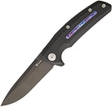 reate epoch black folding knife