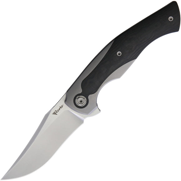 Reate Knives Coyote Framelock Titanium/Carbon Fiber Folding M390 Knife 101