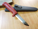 mora 511 basic red fixed blade