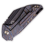 We Knife Roxi Framelock Blue/Bronze Titanium Handle M390 Folding Knife 820C