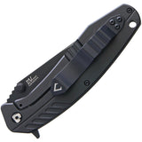 V NIVES SFL Coyote Brown G10 Folding Black D2 Steel Tanto Pocket Knife Closed Back