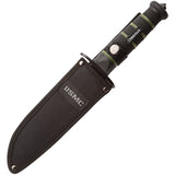 United Cutlery USMC Blackout Combat Fighter Knife + Sheath 3156