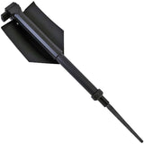 SOG Elite Entrenching E-Tool Collapsible Handle Black Shovel Tool w/ Saw F19N