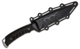 SOG Pillar USA Made S35VN Fixed Blade Black Micarta Knife UF1001BX