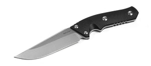 Real Steel Sorrow D2 Black G10 Full Tang Fixed Blade Knife