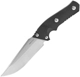 Real Steel Sorrow D2 Black G10 Full Tang Fixed Blade Knife