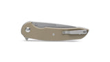 Ferrum Forge Knife Works Stinger Linerlock Tan Folding Knife 005t  -On Sale