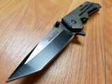 Tac-Force Spring Assisted folding Tanto Knife Heavy Duty Tactical - 941