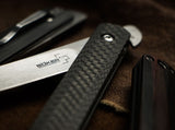 Boker Plus Wasabi Slip Joint Carbon Fiber Handle 440C Folding Knife  P01BO632